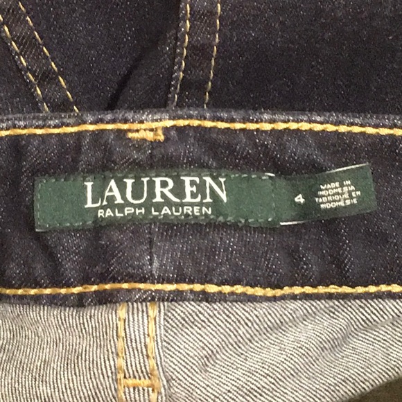 4 TALL [32X34.5] LAUREN RALPH LAUREN LONG BABY BOOT JEANS - Picture 6 of 10